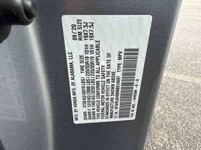 2021 Honda Odyssey Touring