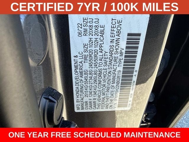 2022 Honda Pilot Special Edition