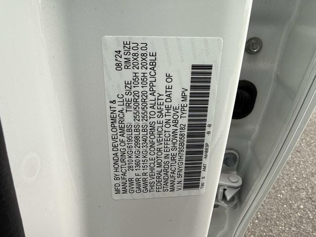 2025 Honda Pilot Touring