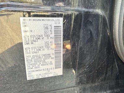 2017 Nissan Pathfinder Platinum