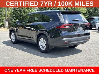 2025 Toyota Grand Highlander XLE