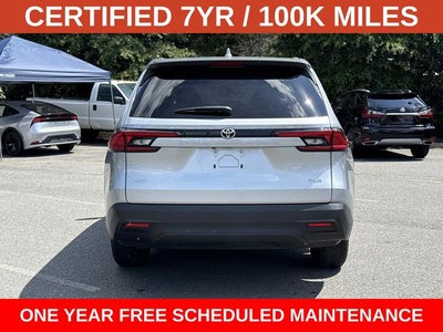 2025 Toyota Grand Highlander XLE