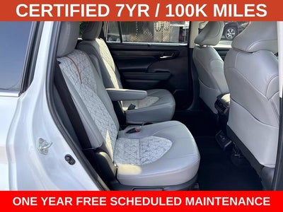 2023 Toyota Highlander Hybrid Bronze Edition