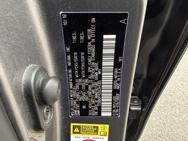 2016 Toyota Highlander Limited Platinum V6