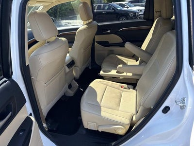 2018 Toyota Highlander Limited Platinum