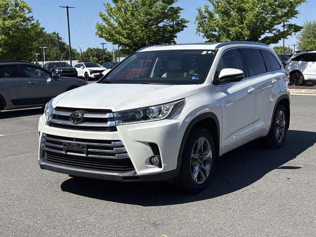 2018 Toyota Highlander Limited Platinum