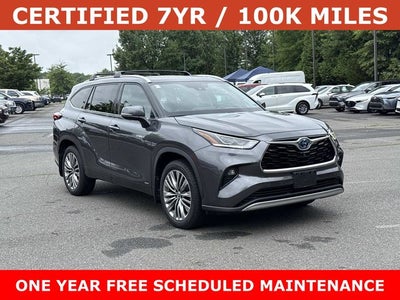 2021 Toyota Highlander Hybrid Platinum