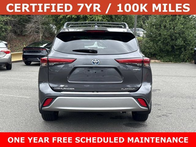 2021 Toyota Highlander Hybrid Platinum