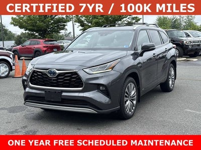 2021 Toyota Highlander Hybrid Platinum