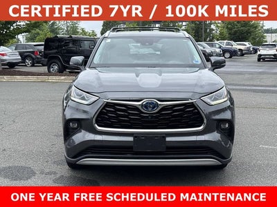 2021 Toyota Highlander Hybrid Platinum