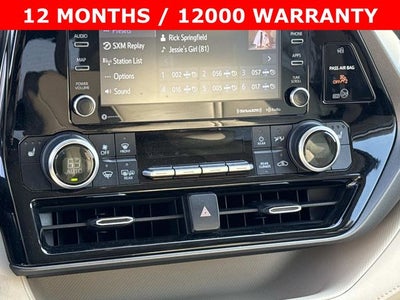 2021 Toyota Highlander Hybrid XLE