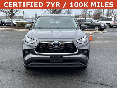 2022 Toyota Highlander Hybrid XLE