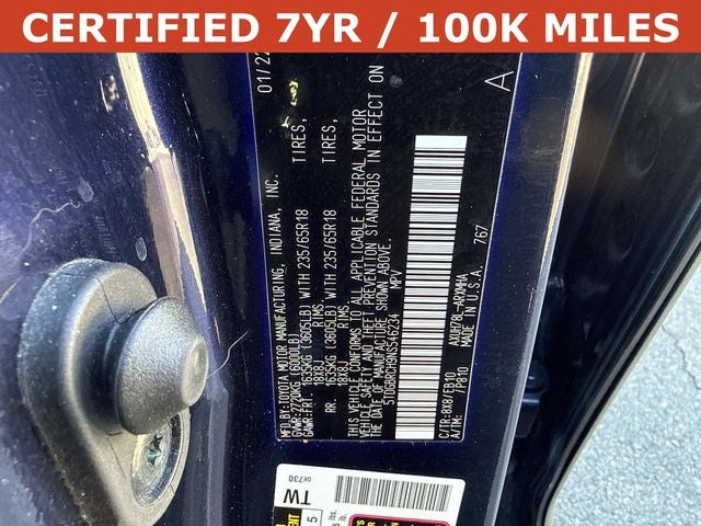 2022 Toyota Highlander Hybrid XLE