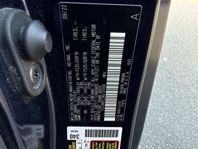 2022 Toyota Sienna XLE 7 Passenger