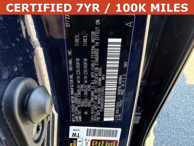 2023 Toyota Highlander Hybrid XLE