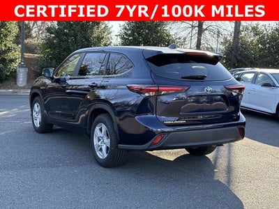 2025 Toyota Highlander LE