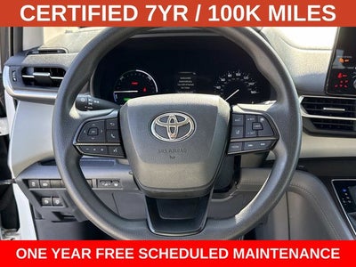 2024 Toyota Sienna LE 8 Passenger