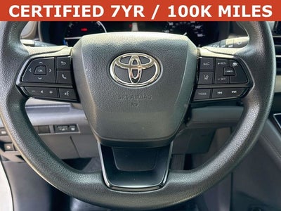 2024 Toyota Sienna LE 8 Passenger