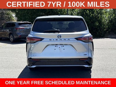 2025 Toyota Sienna XSE 7 Passenger
