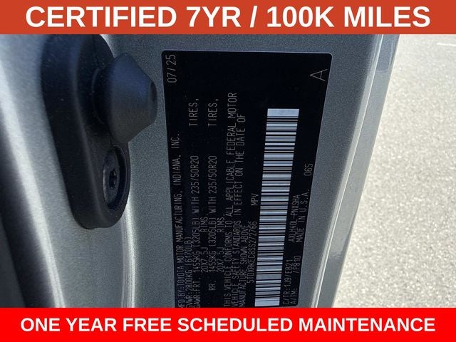 2025 Toyota Sienna XSE 7 Passenger