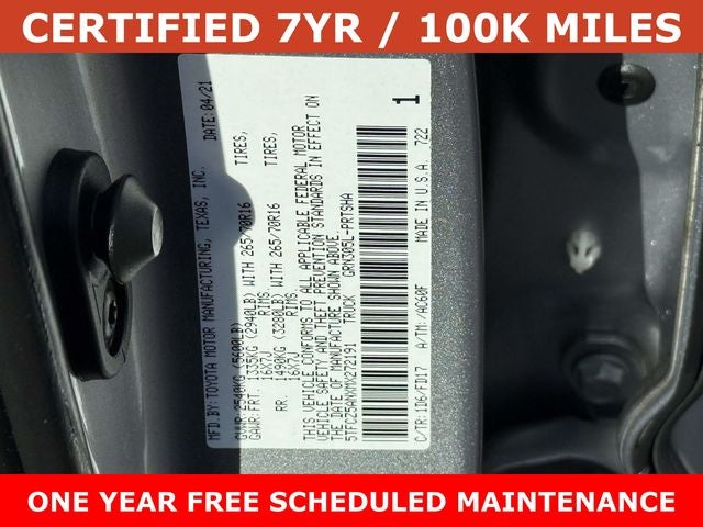 2021 Toyota Tacoma TRD Off-Road V6