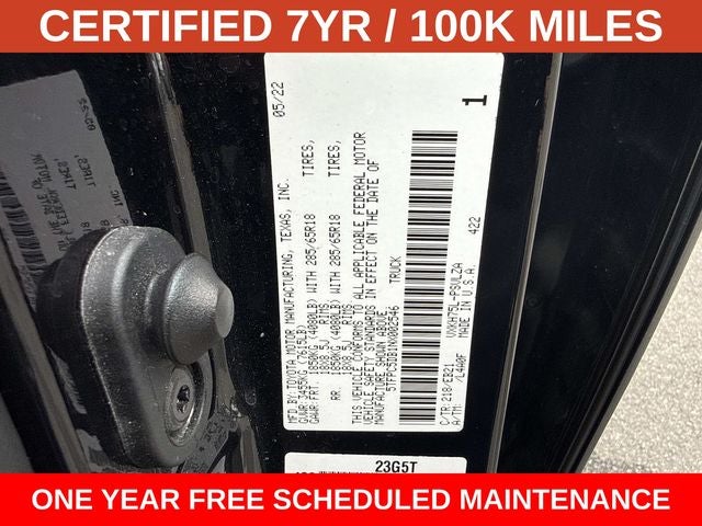 2022 Toyota Tundra Hybrid TRD Pro