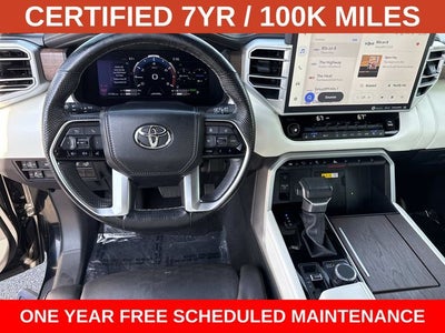2024 Toyota Tundra Hybrid Capstone