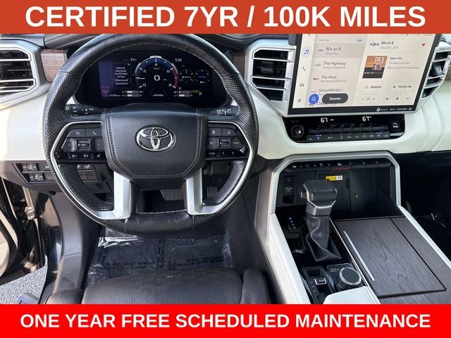2024 Toyota Tundra Hybrid Capstone