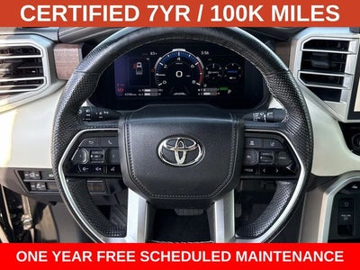 2024 Toyota Tundra Hybrid Capstone