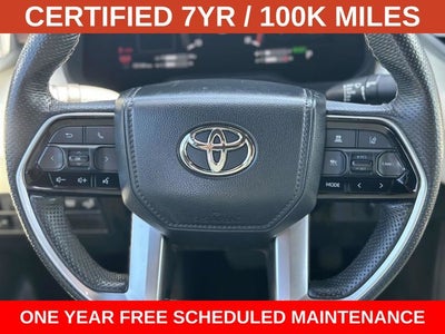 2023 Toyota Tundra Hybrid Capstone