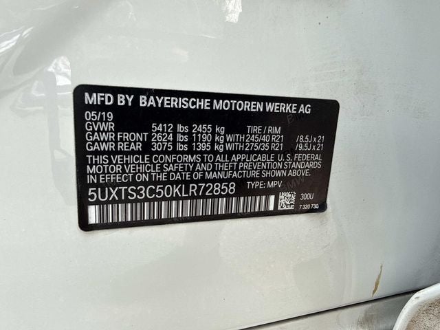 2019 BMW X3 M40i