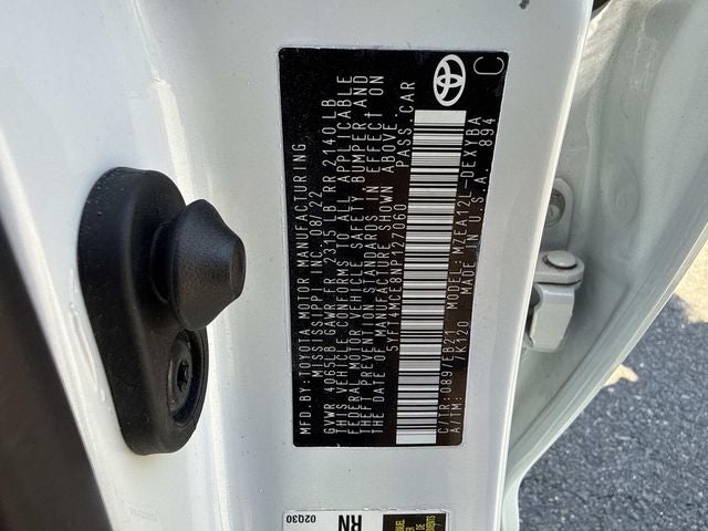 2022 Toyota Corolla XSE