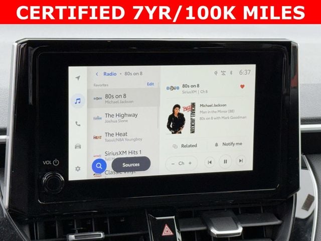 2025 Toyota Corolla Cross XLE