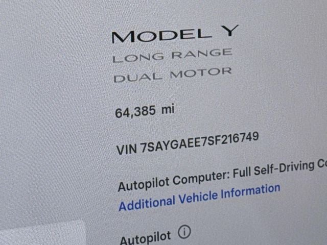 2025 Tesla Model Y Long Range