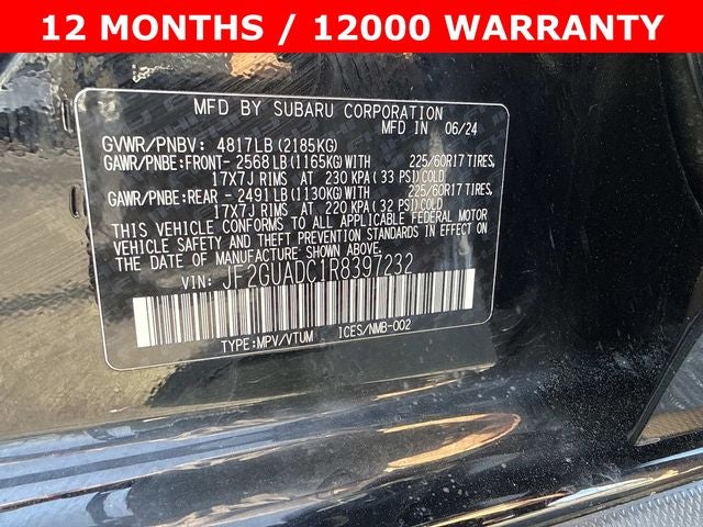 2024 Subaru Crosstrek Premium