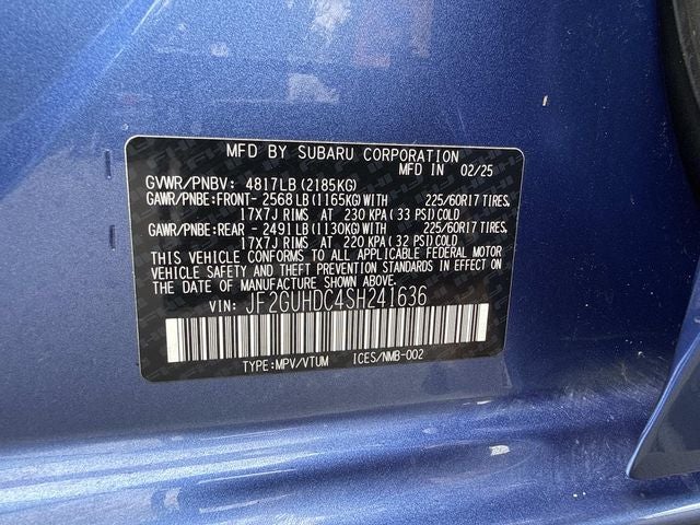 2025 Subaru Crosstrek Premium