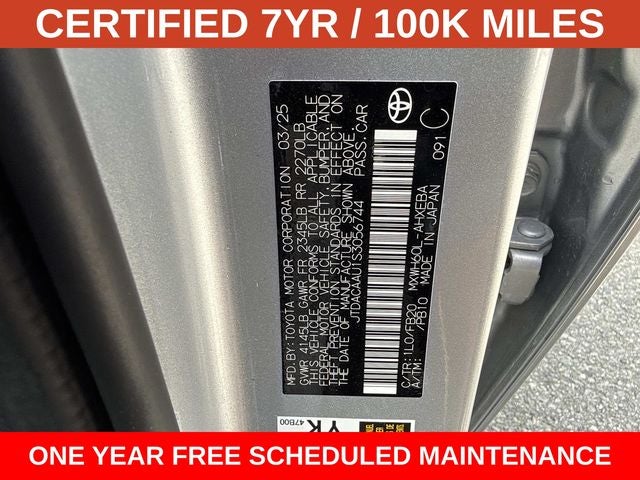 2025 Toyota Prius LE