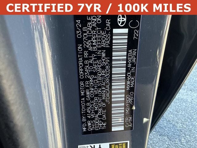 2024 Toyota Prius LE