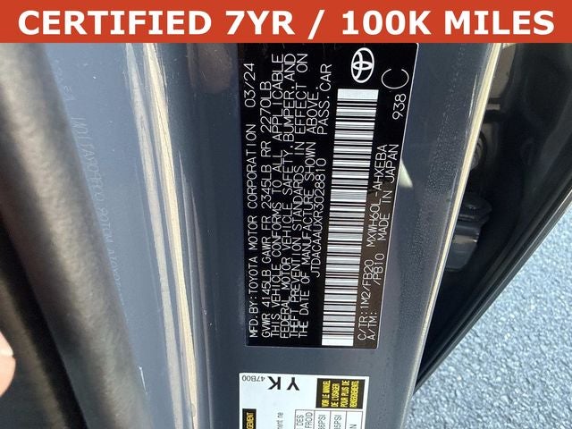 2024 Toyota Prius LE