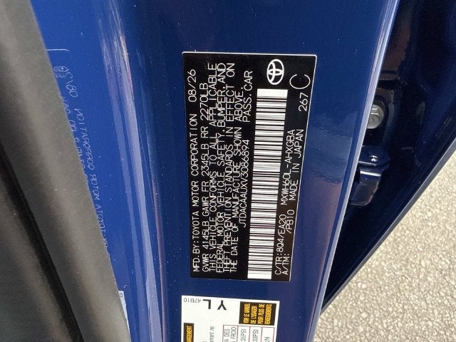 2027 Toyota Prius XLE