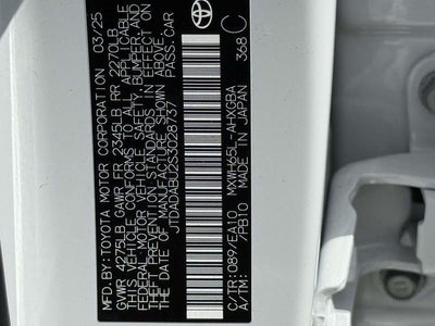 2025 Toyota Prius XLE