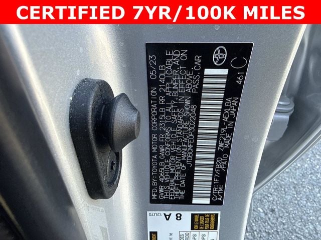 2023 Toyota Corolla Hybrid LE