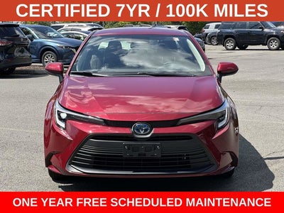 2025 Toyota Corolla Hybrid LE