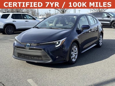 2025 Toyota Corolla Hybrid LE