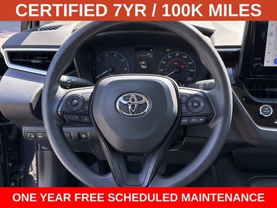 2025 Toyota Corolla Hybrid LE