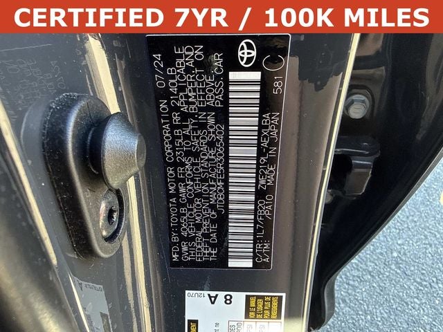 2024 Toyota Corolla Hybrid LE