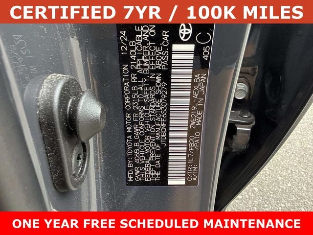 2025 Toyota Corolla Hybrid LE