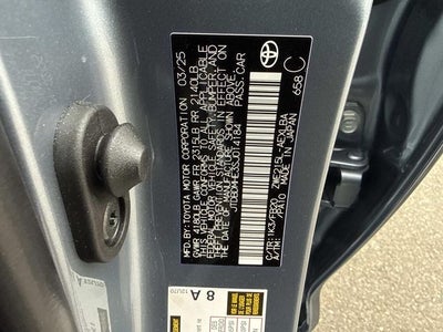 2025 Toyota Corolla Hybrid LE