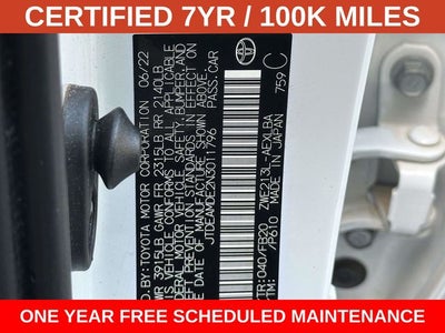 2022 Toyota Corolla Hybrid LE