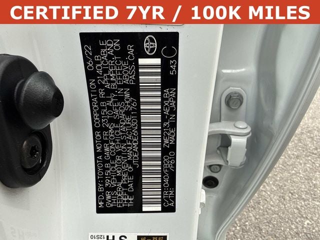 2022 Toyota Corolla Hybrid LE